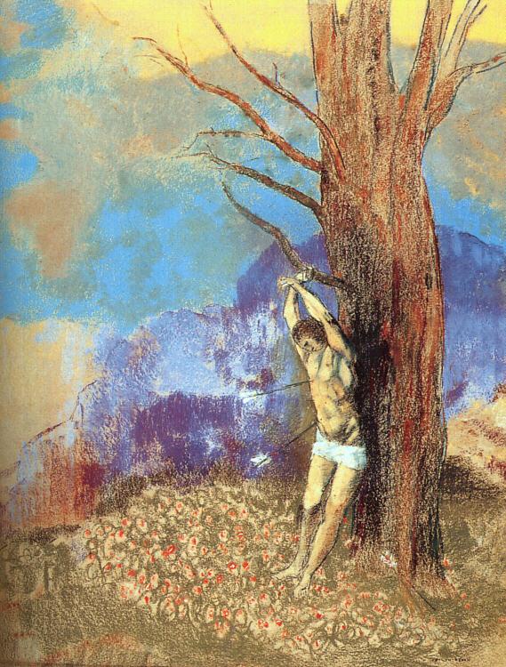 Odilon Redon Saint Sebastian